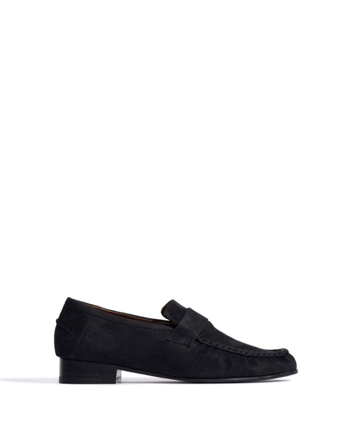 ANONYMOUS NIGEL SOFT NUBUCK CALF BLACK 